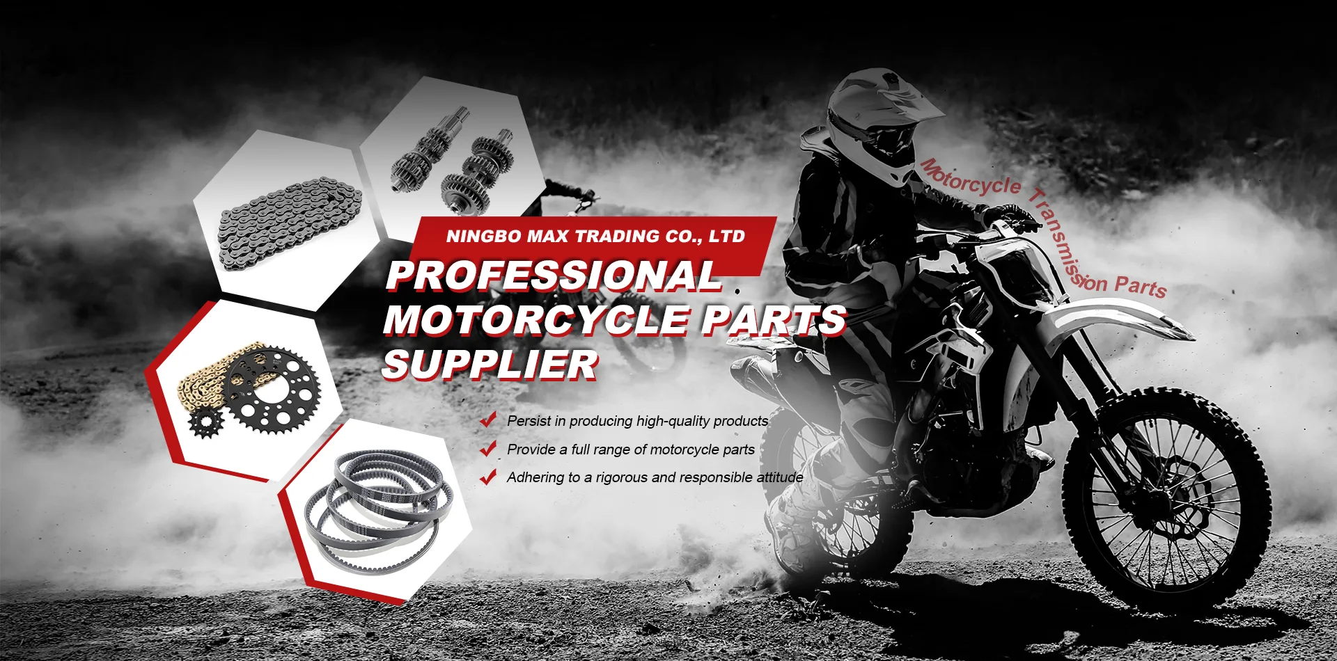 Trpežni dobavitelj delov prenosa motornih koles