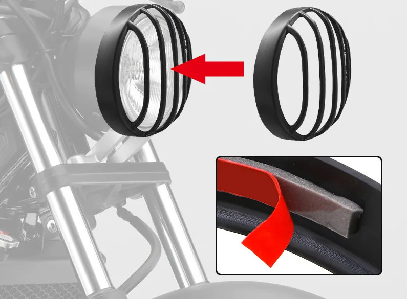 Honda CM300 Rebel Headlamp Grill Guard